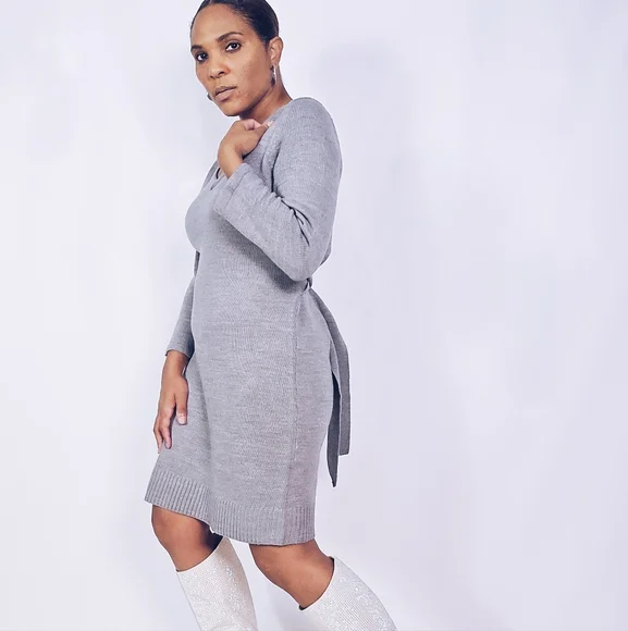 NY&C Sweater Dress - Picture 3 of 9